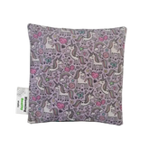 Handmade Kids Heat & Cold Pack featuring a tiny unicorn print, filled with Australian-grown lupin seeds for natural relief from bumps, bruises and growing pains.