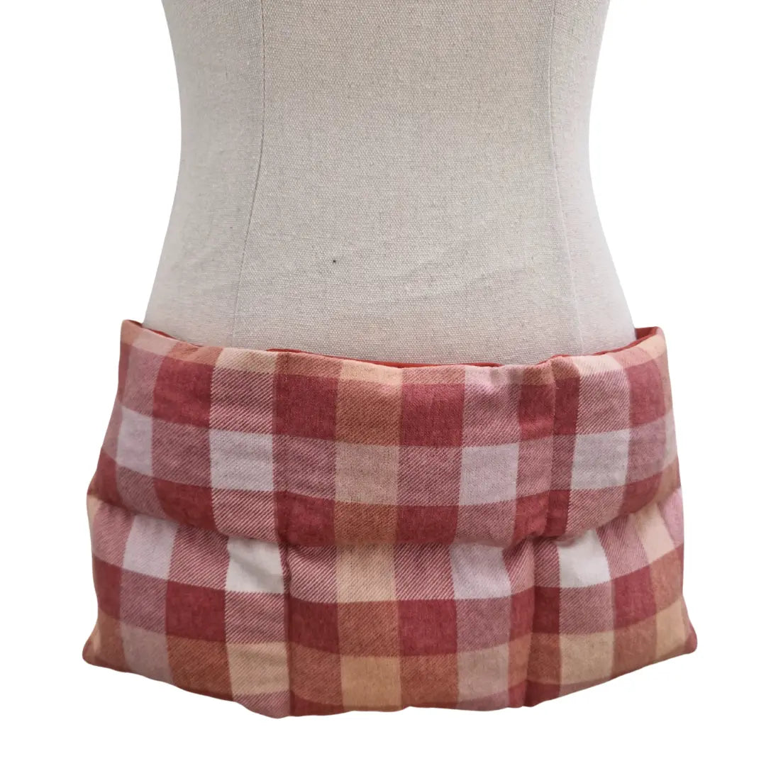 Wearable Heat & Cold Pack - Flannel Check
