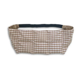 Wearable Heat & Cold Pack - Beige & White Gingham
