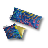 Eye Pillow : Blue Splash