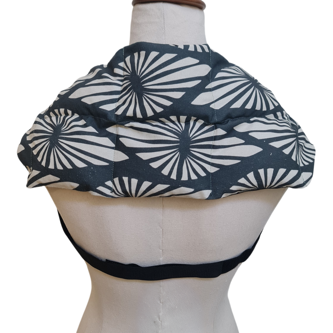 Wearable Heat & Cold Pack - Green Abstract