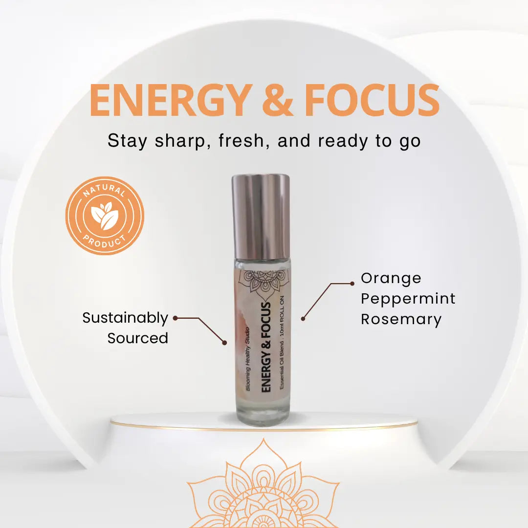 Energy & Focus Essential Oil Roller