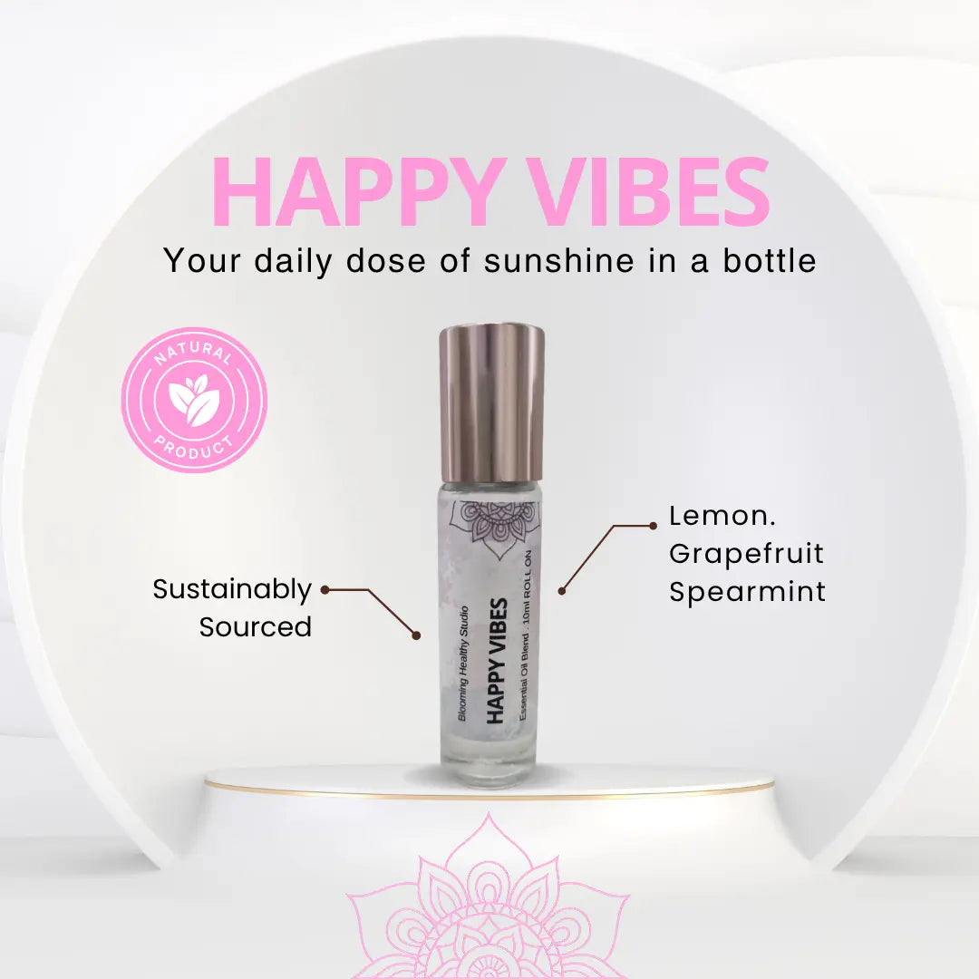 Happy Vibes Essential Oil Roller