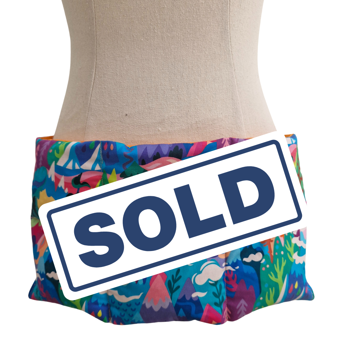 Wearable Heat & Cold Pack - California Mountains #wrappedwithpurpose