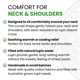 Lupin Seed Neck Heat & Cold Pack – Retro Bloom