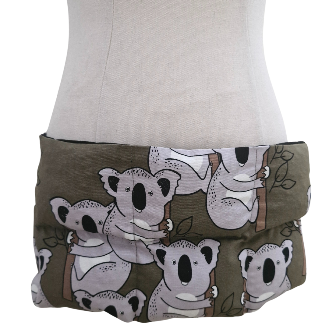 Wearable Heat & Cold Pack Koala Cramp Use