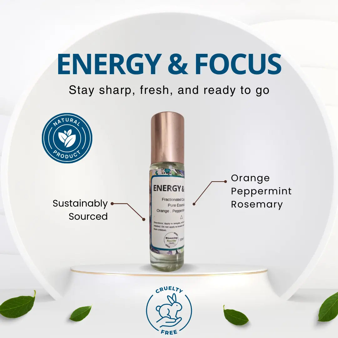 Energy & Focus Essential Oil Roller