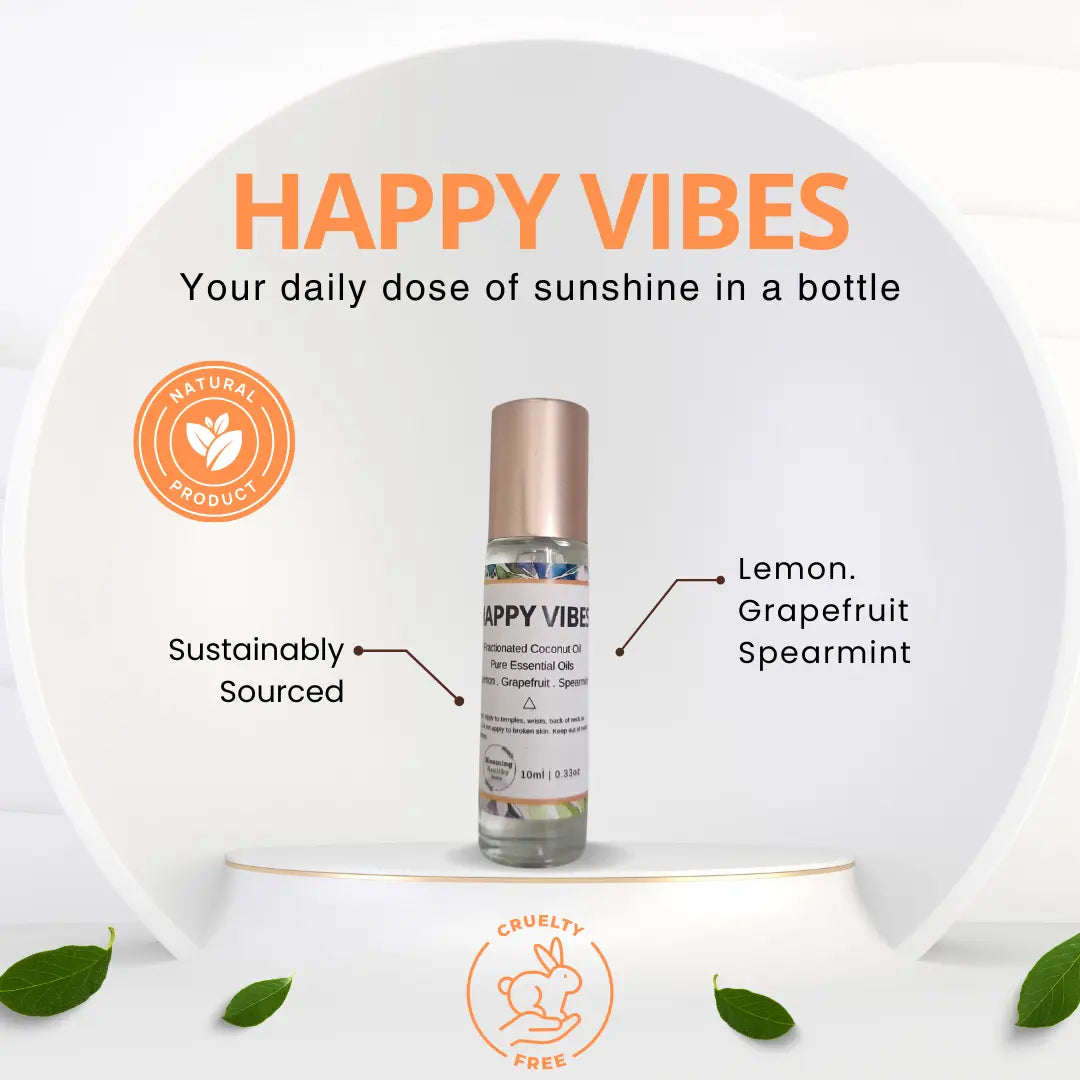 Happy Vibes Essential Oil Roller