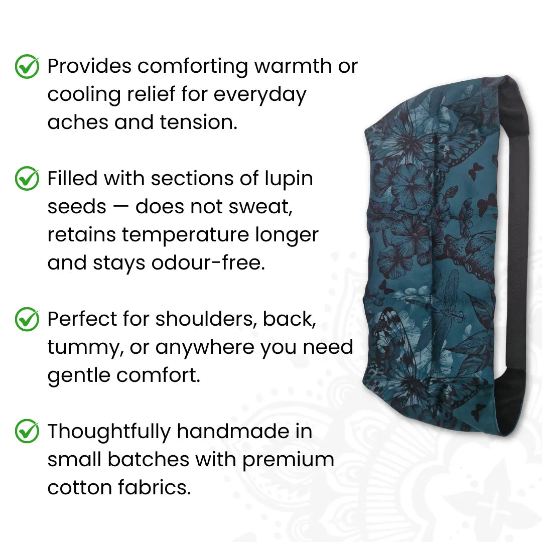 Wearable Heat & Cold Pack - Twilight Garden