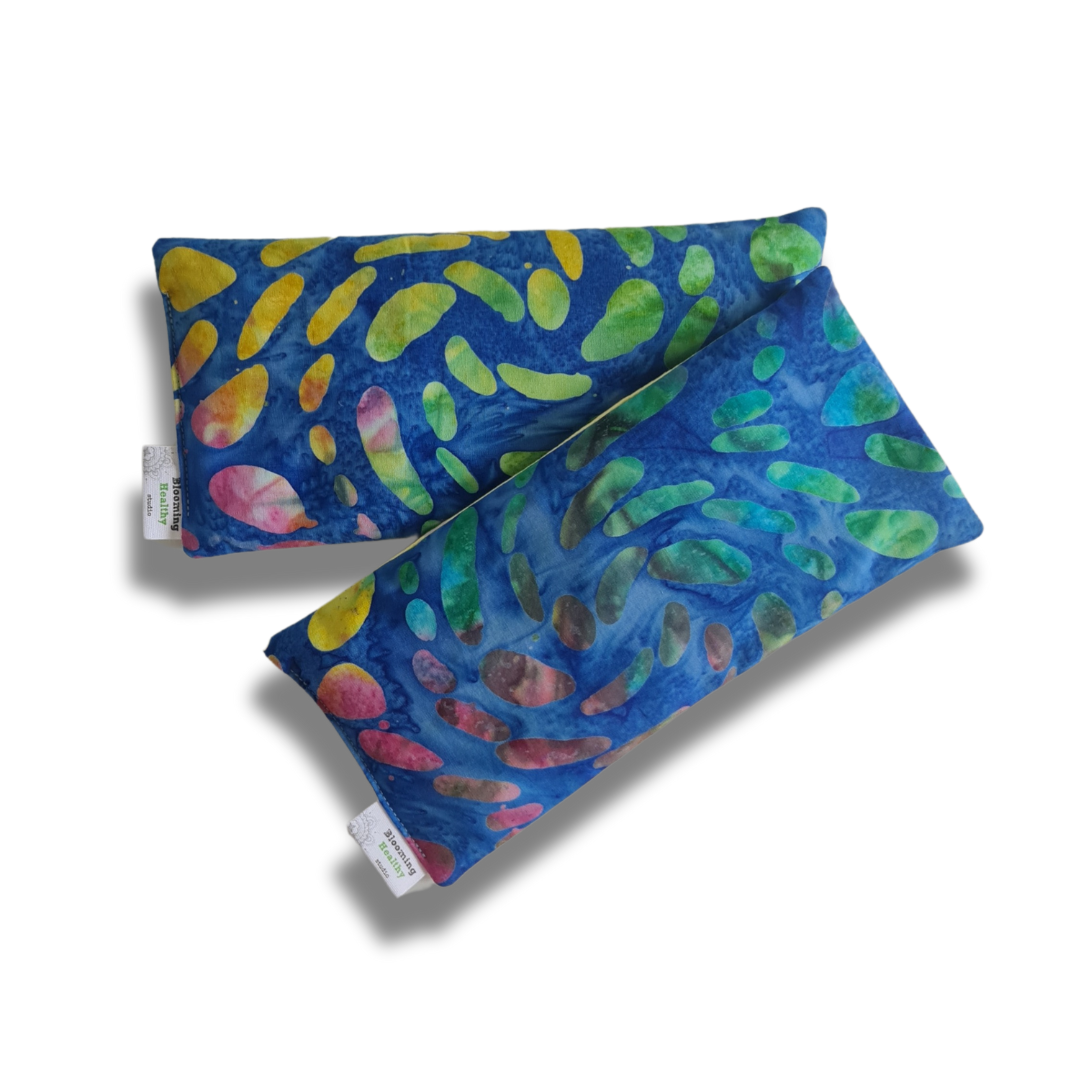 Eye Pillow : Blue Splash