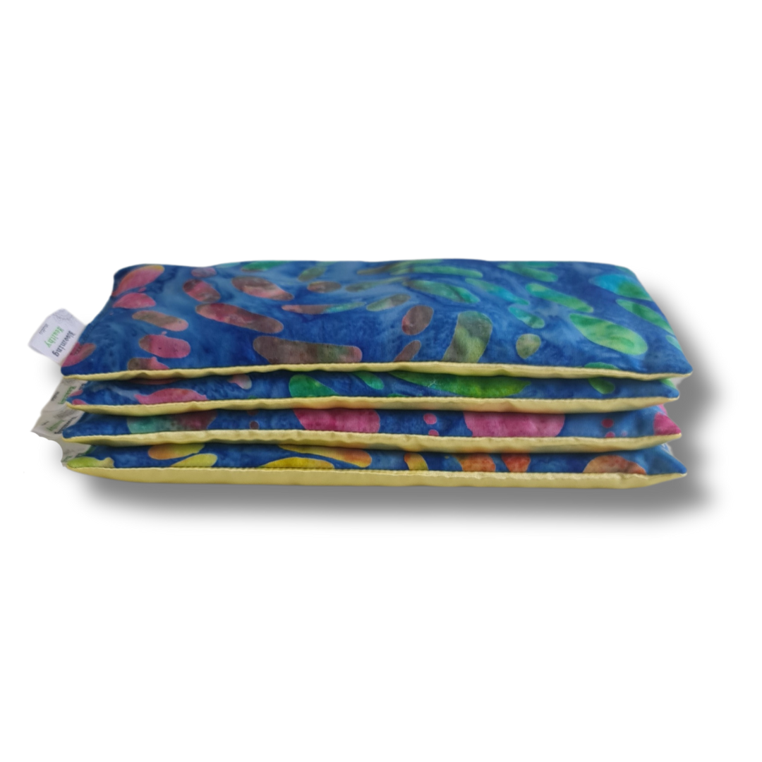 Eye Pillow : Blue Splash