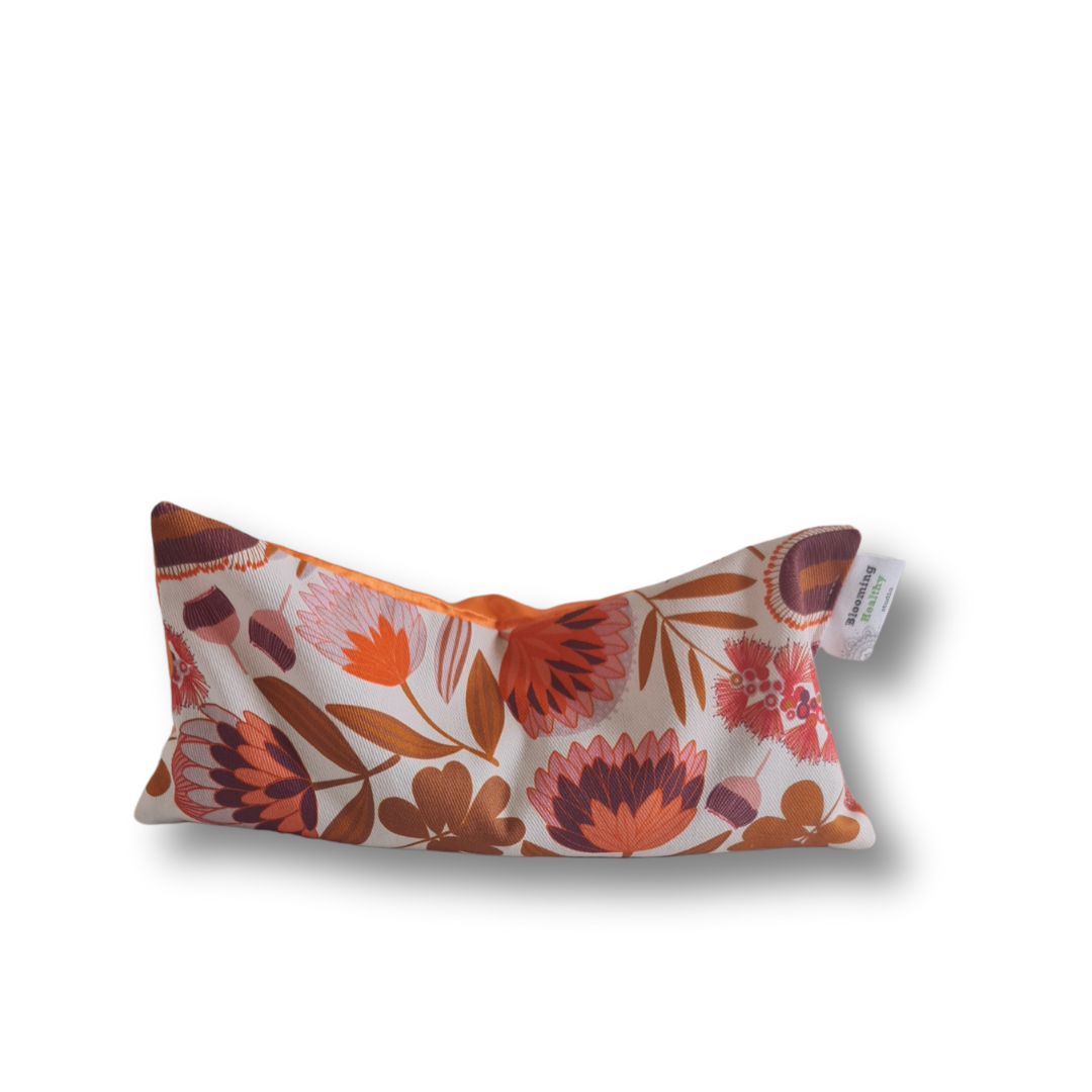 Eye Pillow : Orange Wattle