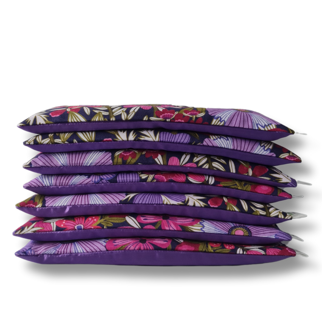 Eye Pillow : Purple Blossom