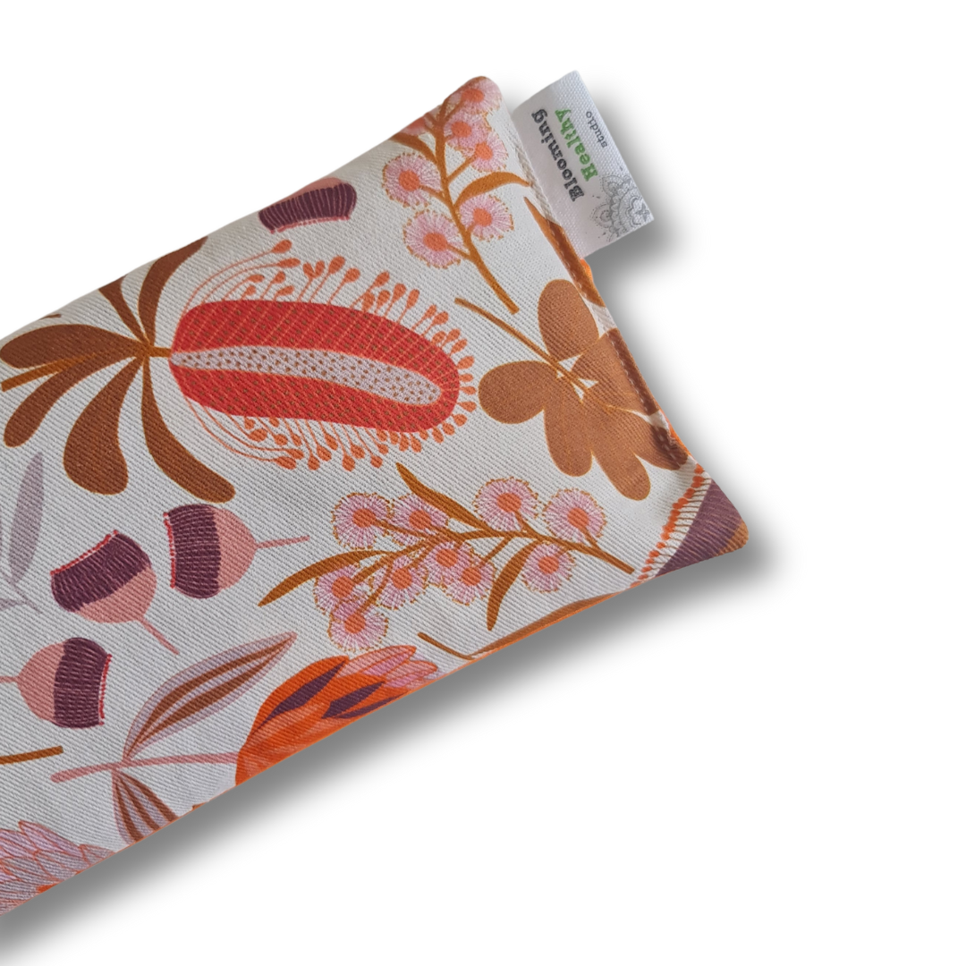 Eye Pillow : Orange Wattle